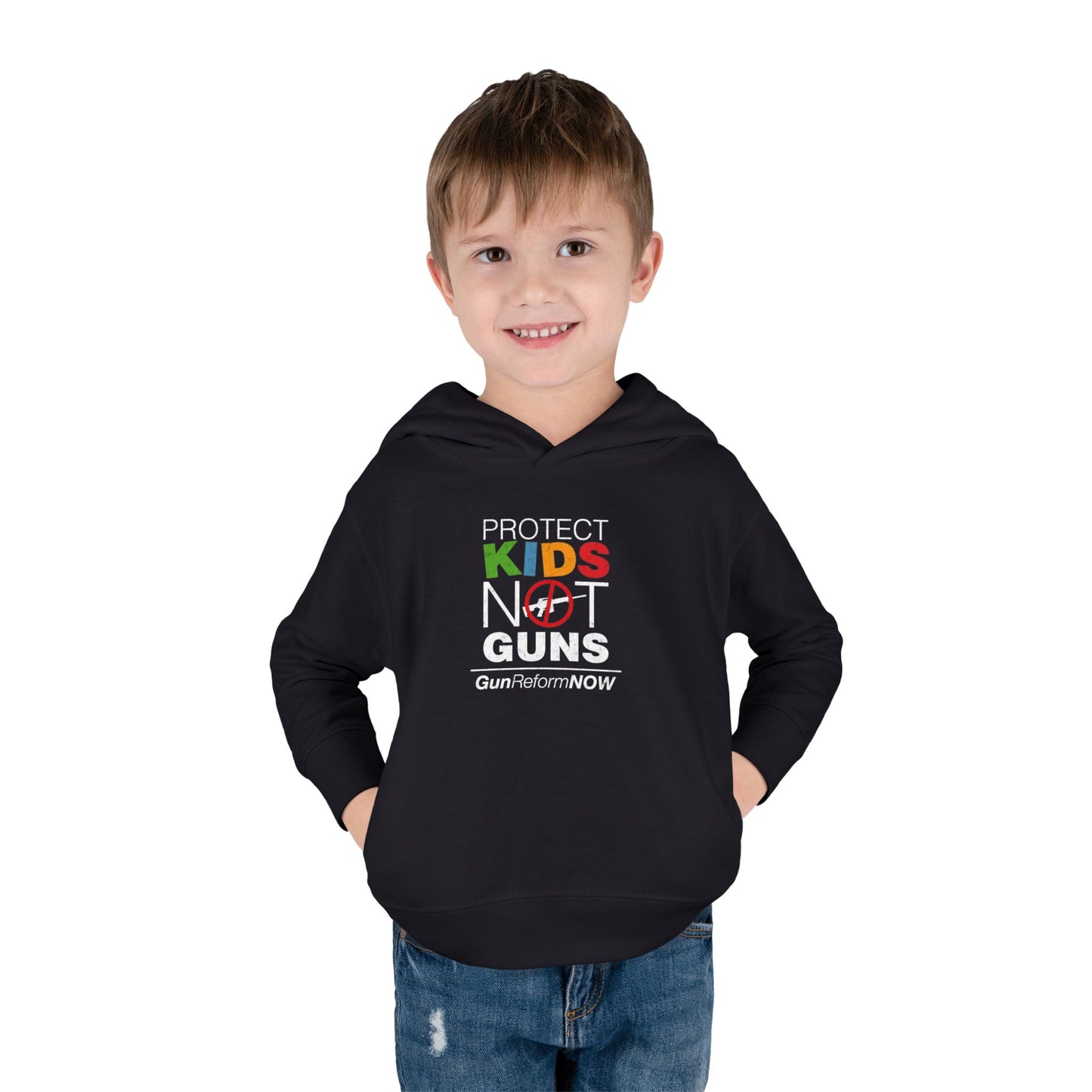 "Protect Kids Not Guns" Toddler Hoodie