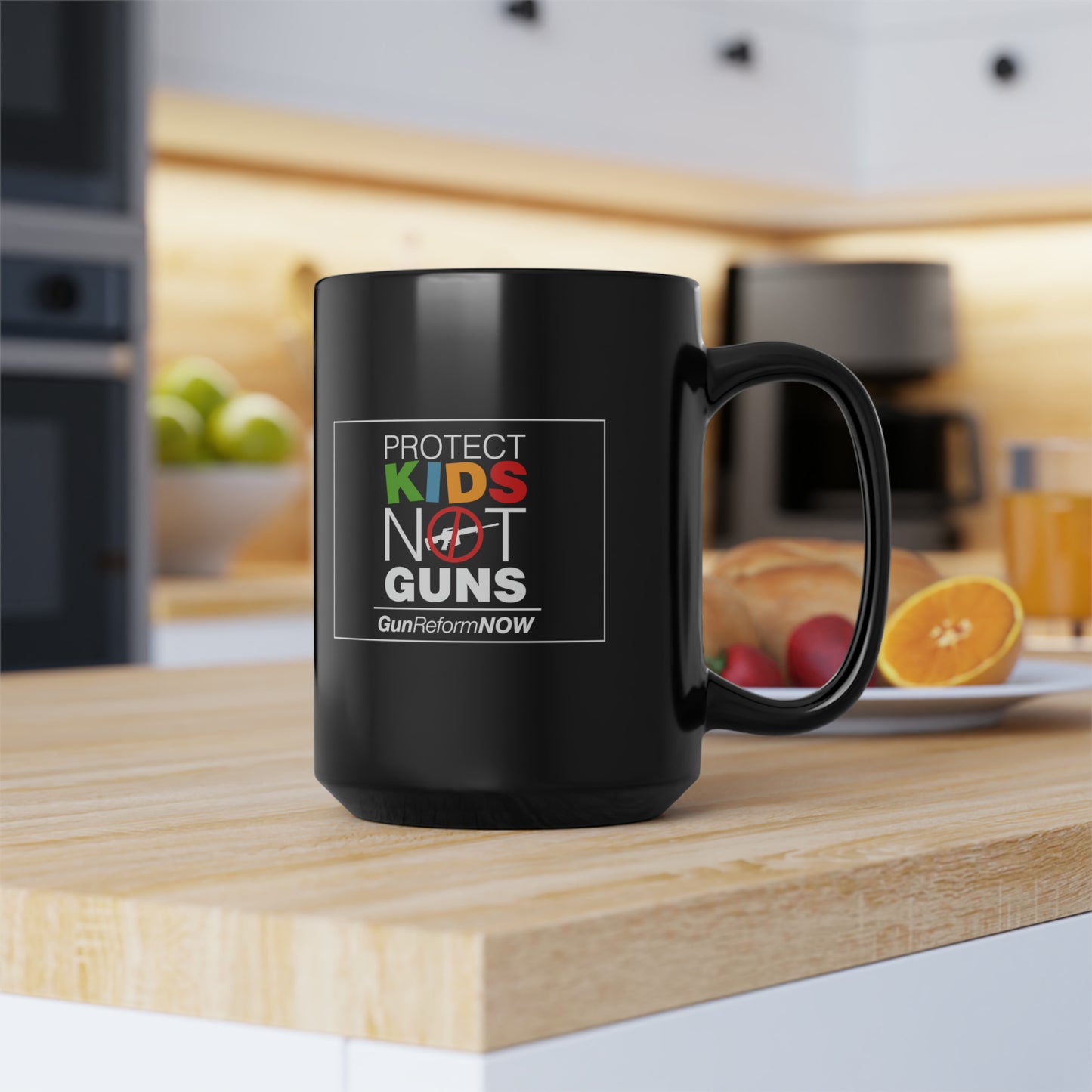 "Protect Kids Not Guns" 15 oz. Mug