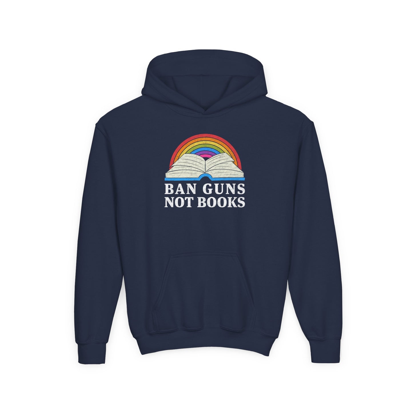 “Ban Guns Not Books” Youth Hoodie