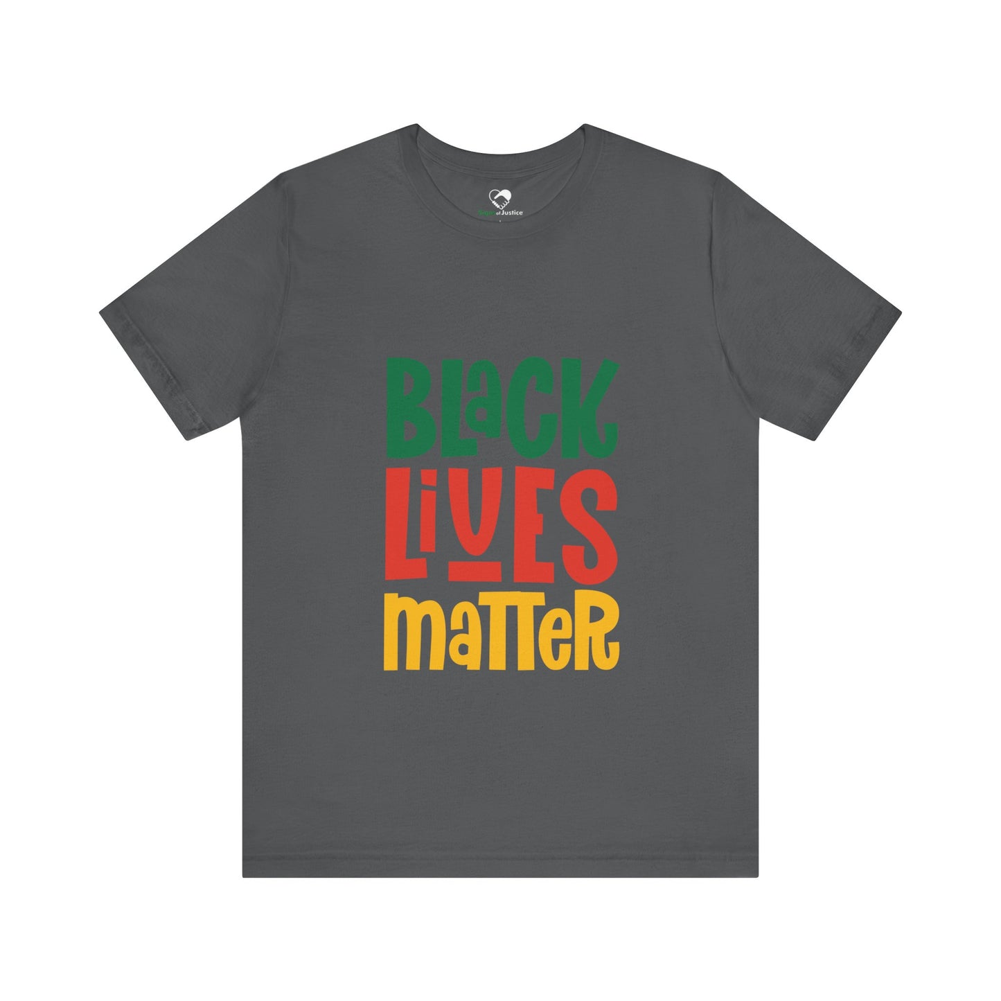 “Black Lives Matter – Solidarity (Pan-Africa 2)” Unisex T-Shirt (Bella+Canvas)