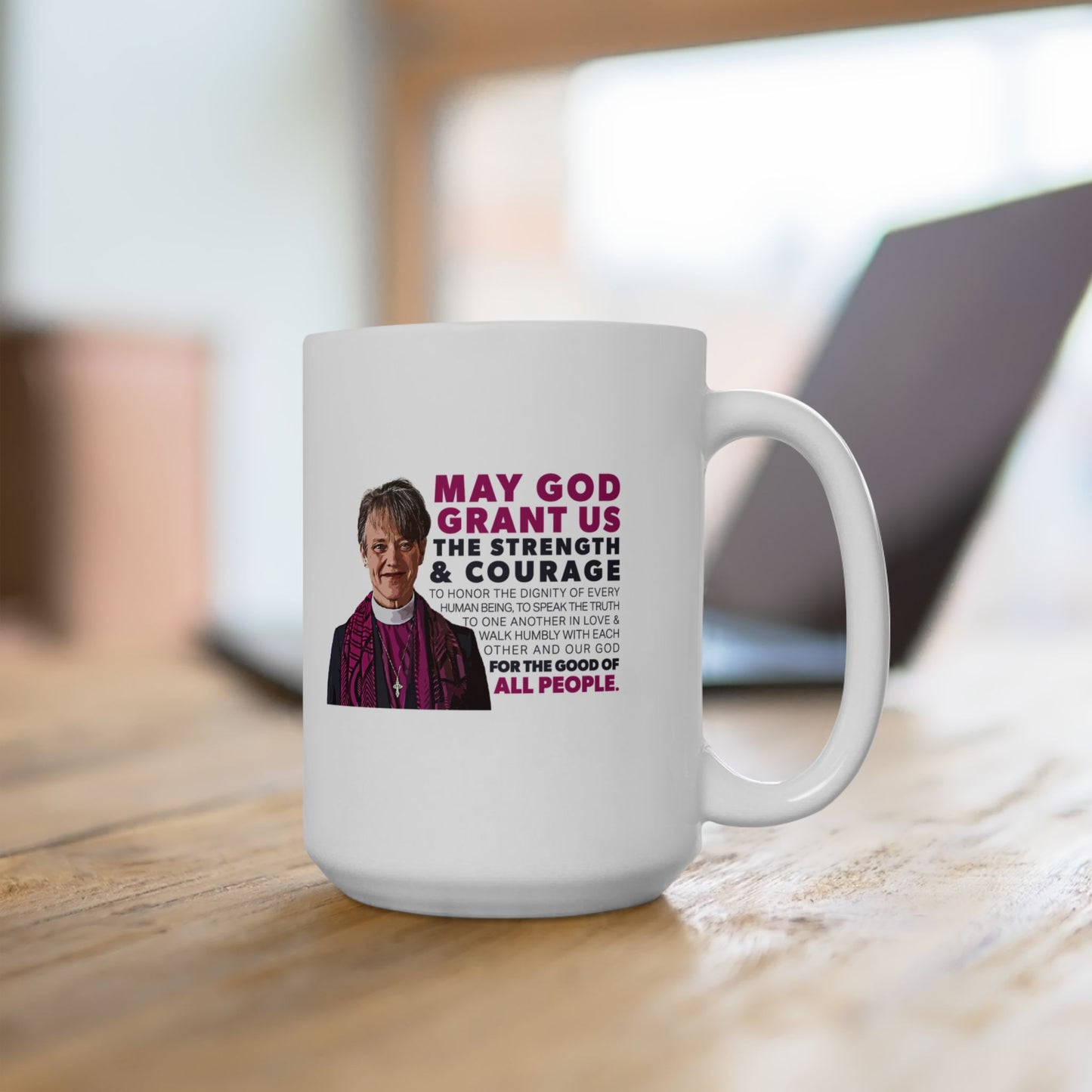 “Mariann Budde Bishop” 15 oz. Mug