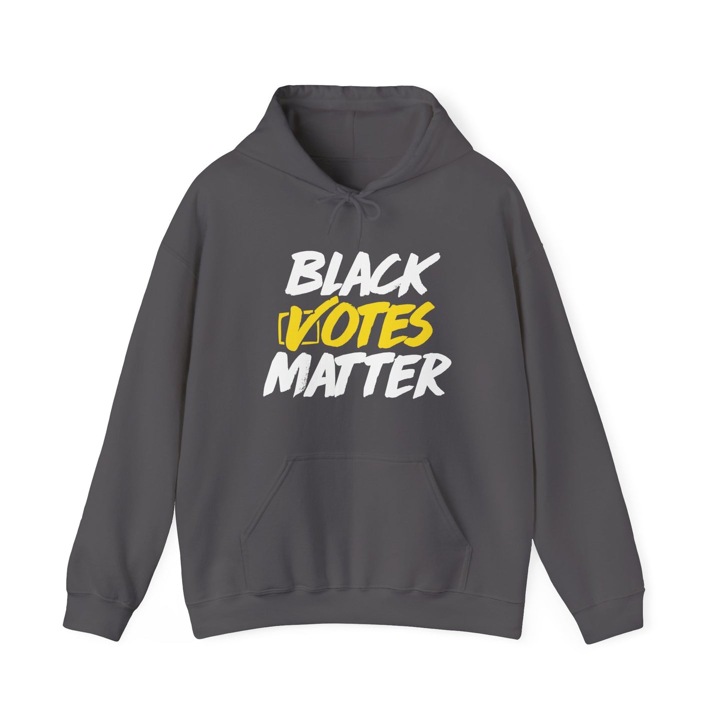 “Black Votes Matter” (white text) Unisex Hoodie