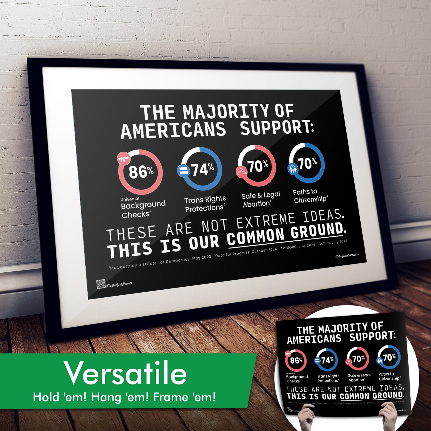 "The Majority Project" Cardstock Print