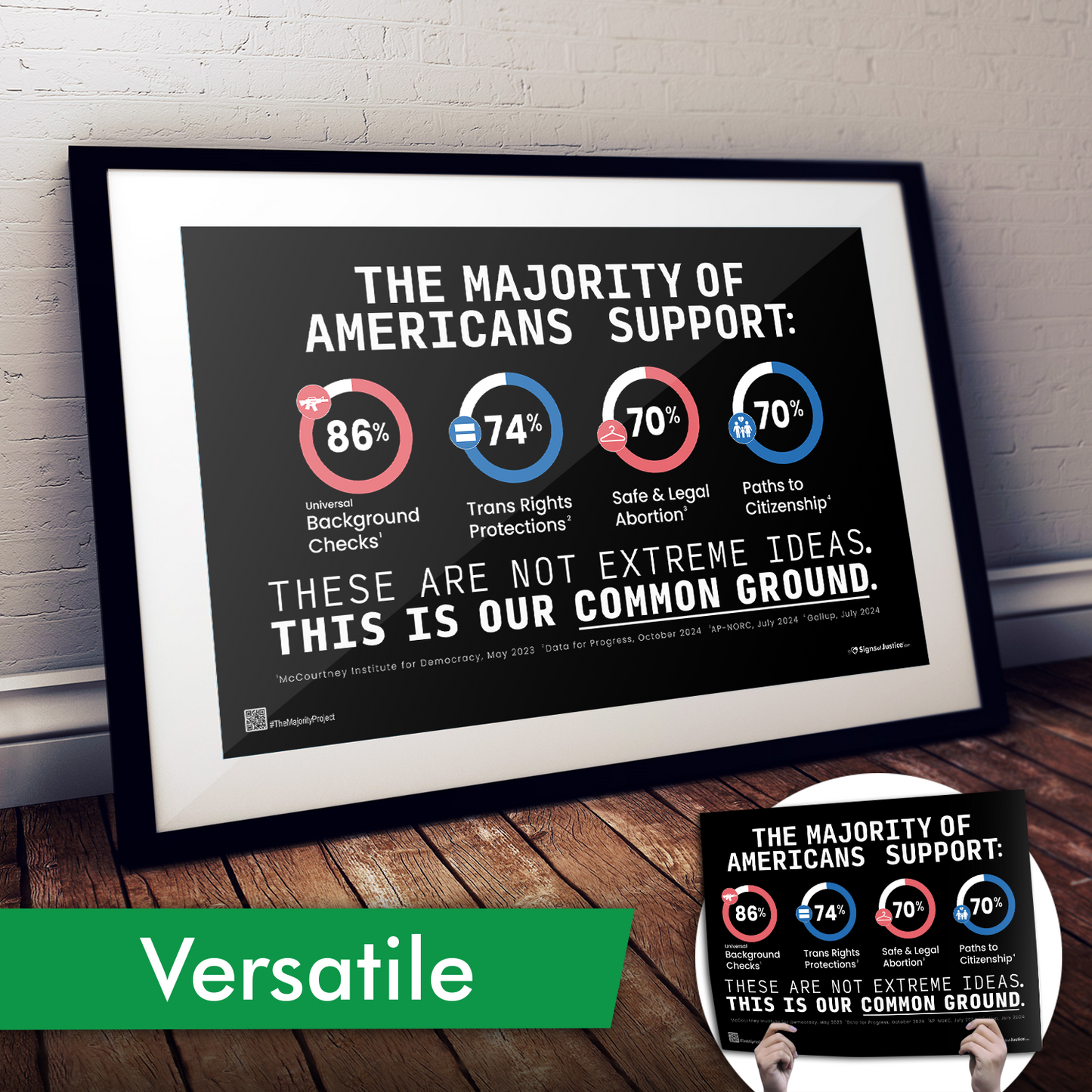 "The Majority Project" Cardstock Print