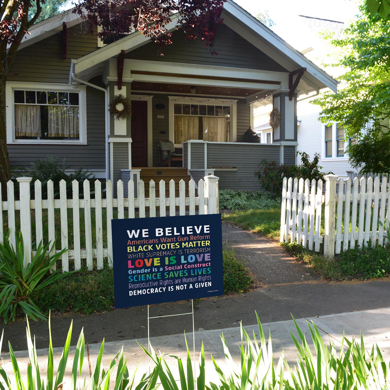 We Believe 2024 Yard Sign