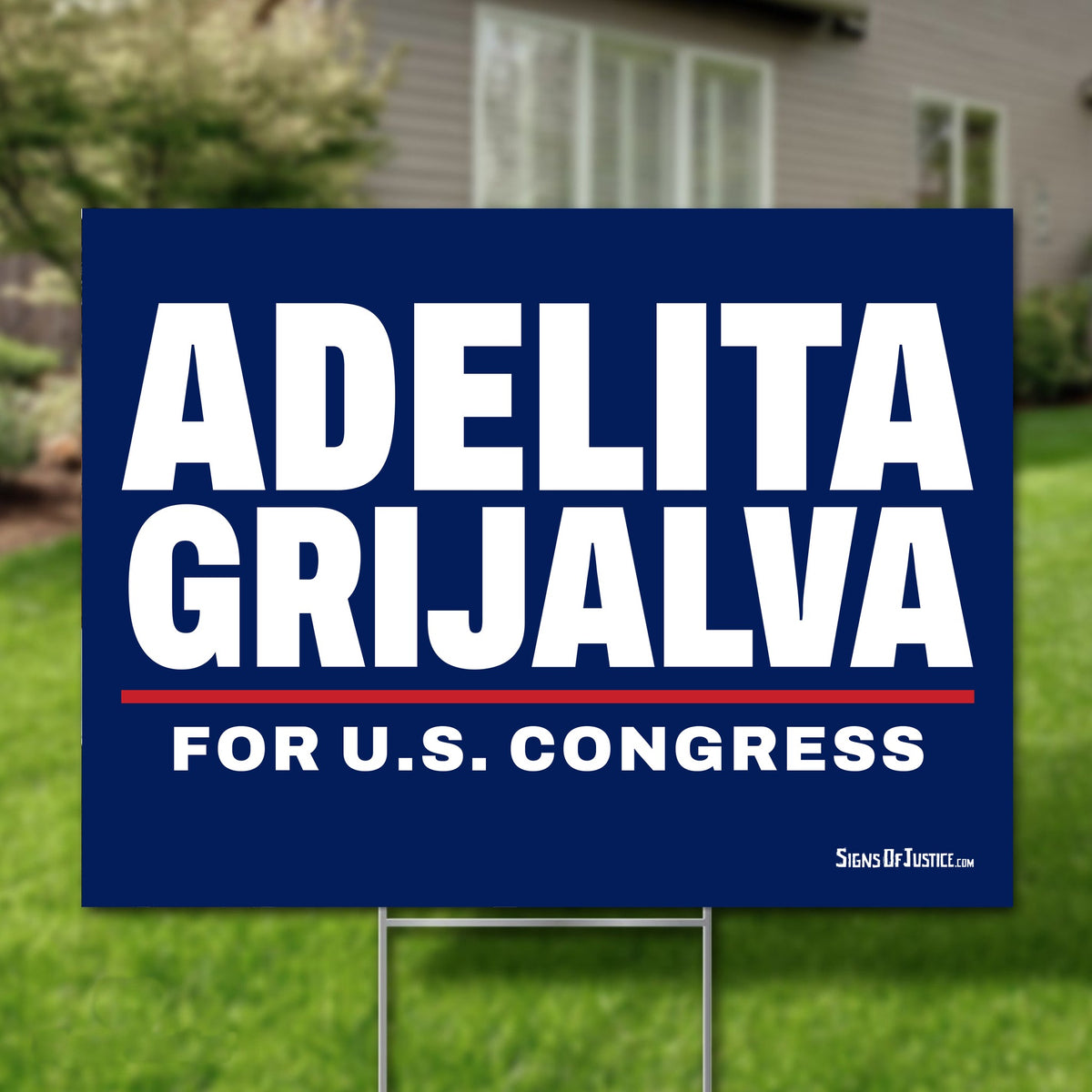 Adelita Grijalva 24"x18" yard sign