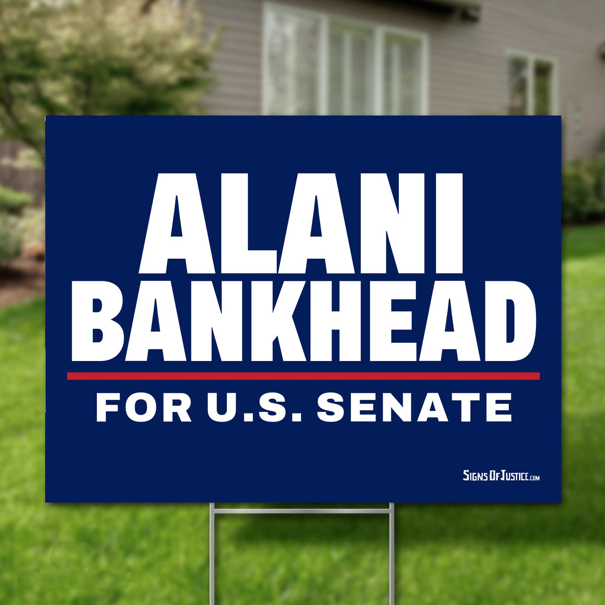 Alani Bankhead 24"x18" yard sign