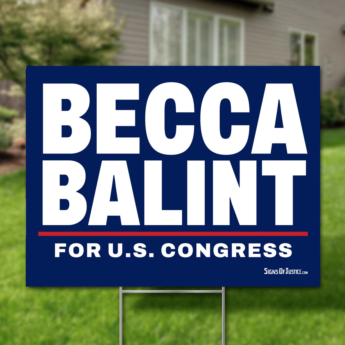 Becca Balint 24"x18" yard sign