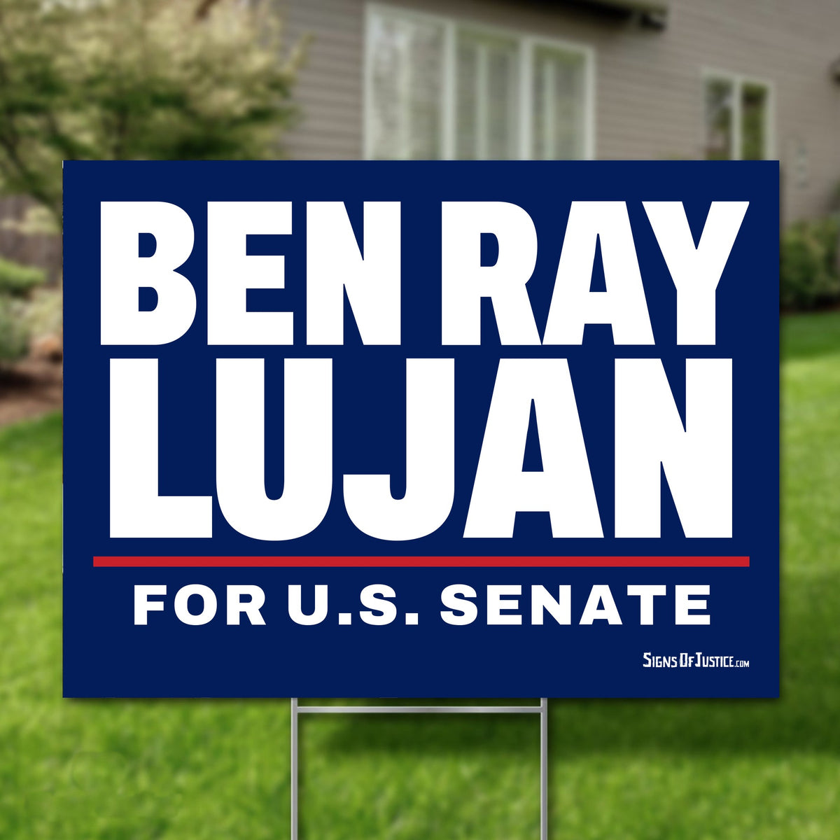 Ben Ray Lujan 24"x18" yard sign