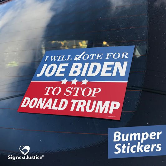 I will vote for Bumper Sticker