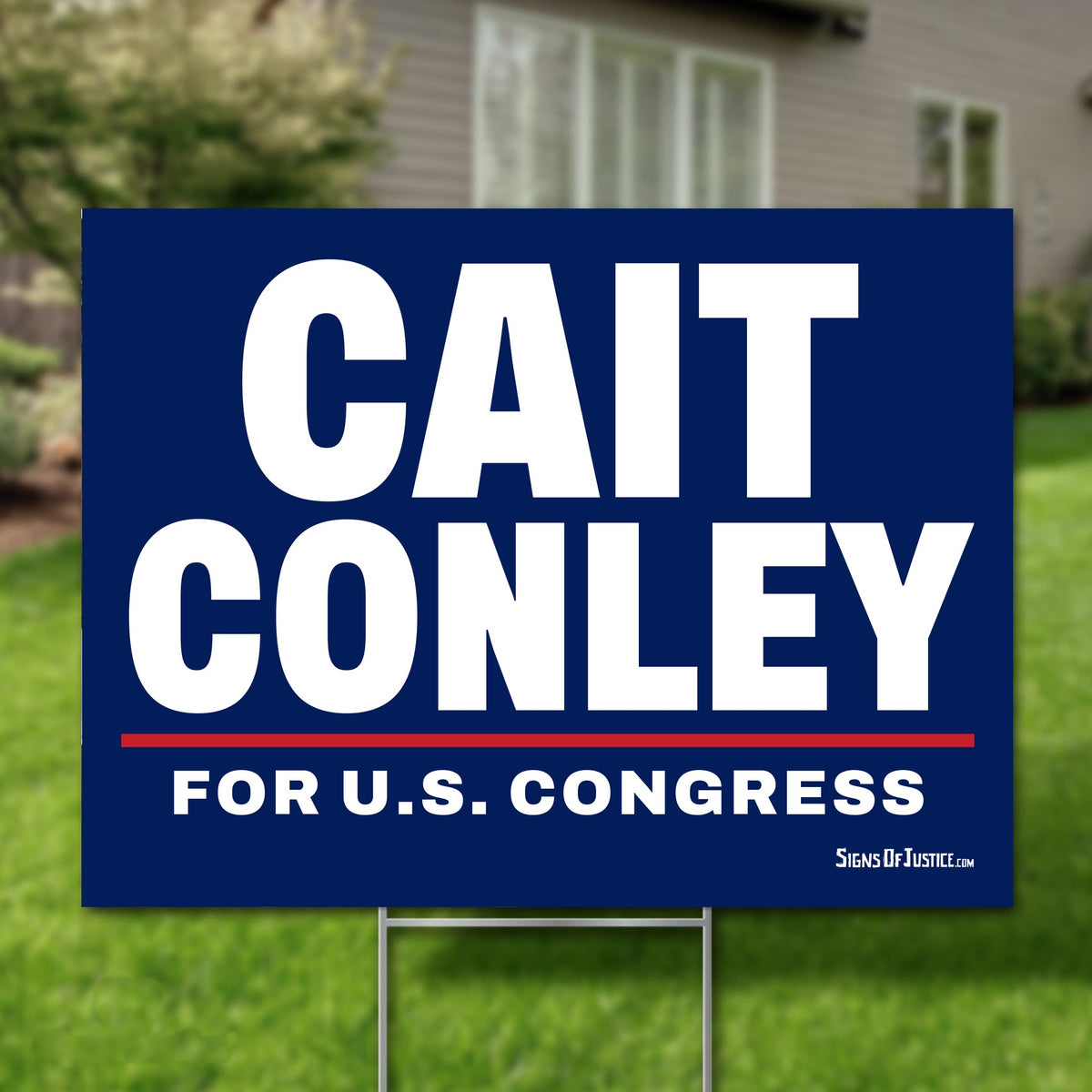 Cait Conley 24"x18" yard sign