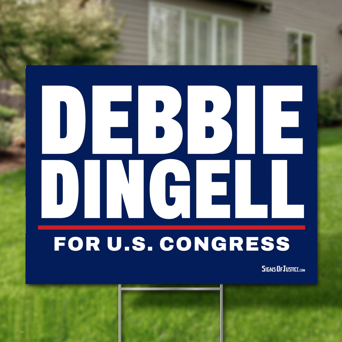 Debbie Dingell 24"x18" yard sign