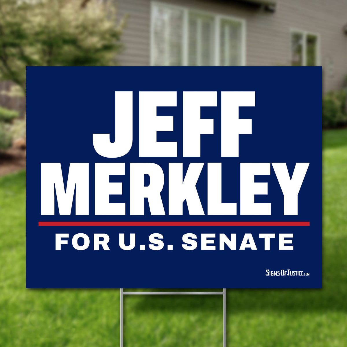 Jeff Merkley 24"x18" yard sign