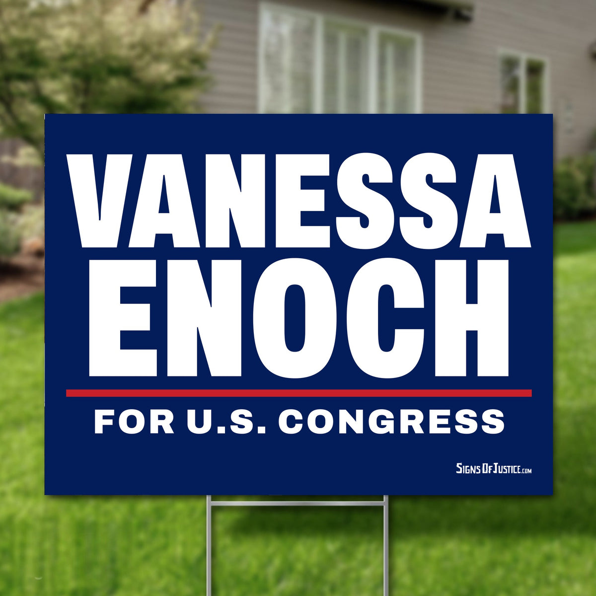 Vanessa Enoch 24"x18" yard sign