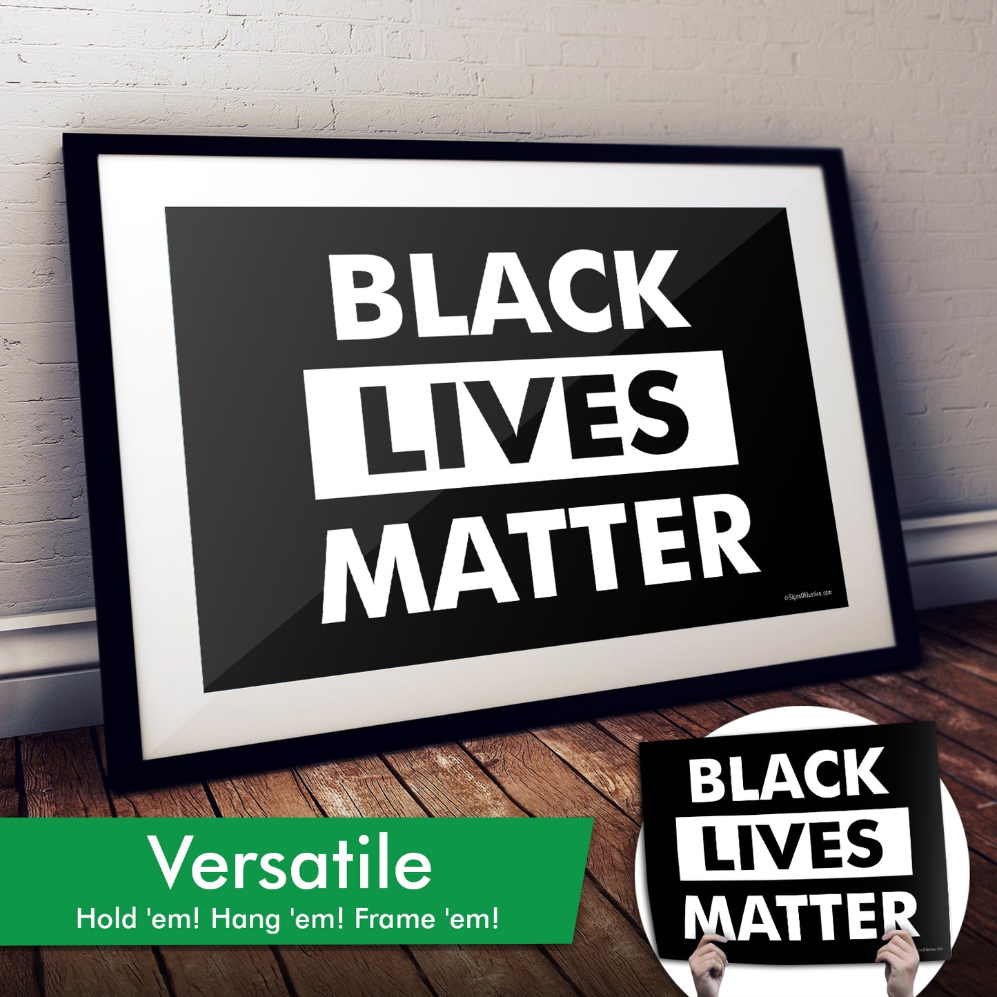 Black Lives Matter Cardstock Print