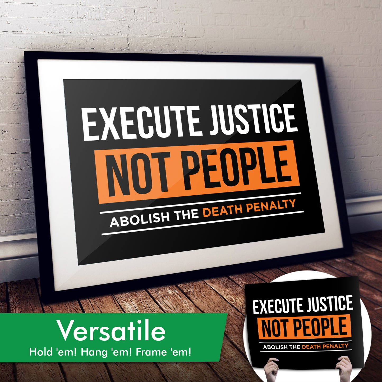 Execute Justice Cardstock Print