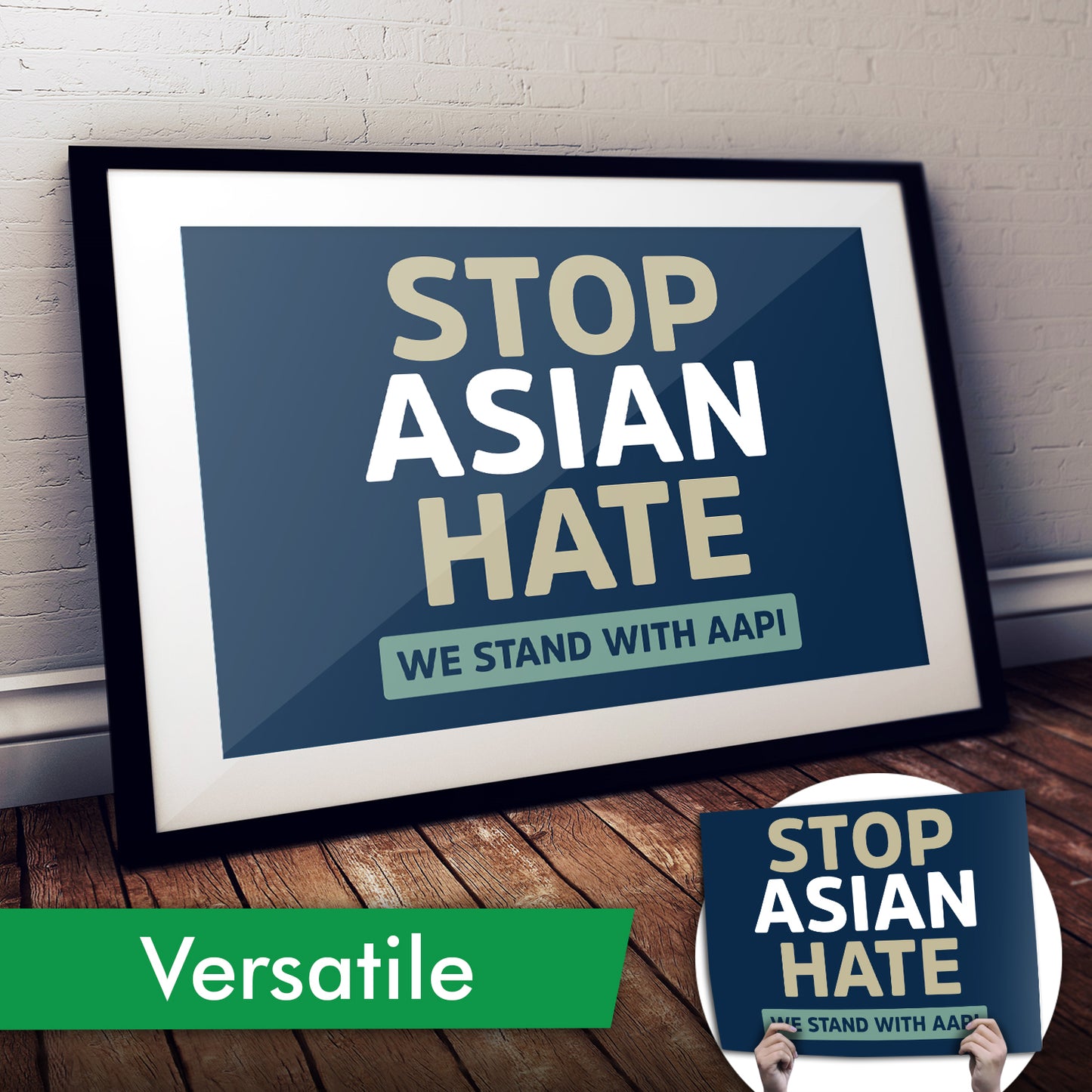 Stop Asian Hate Cardstock Print