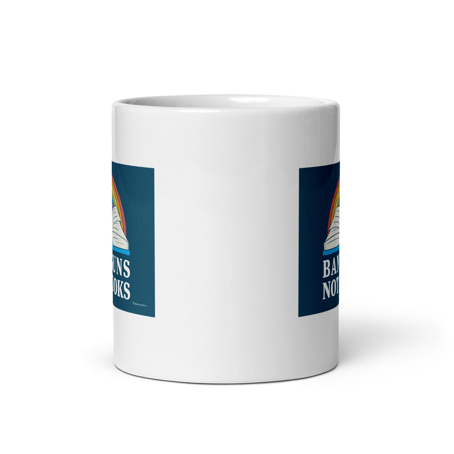 Ban Guns Not Books Mug
