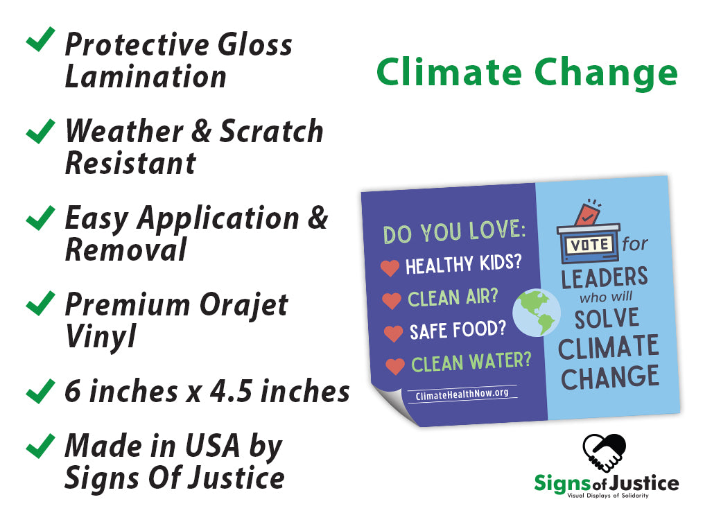 Climate Change Bumper Stickers