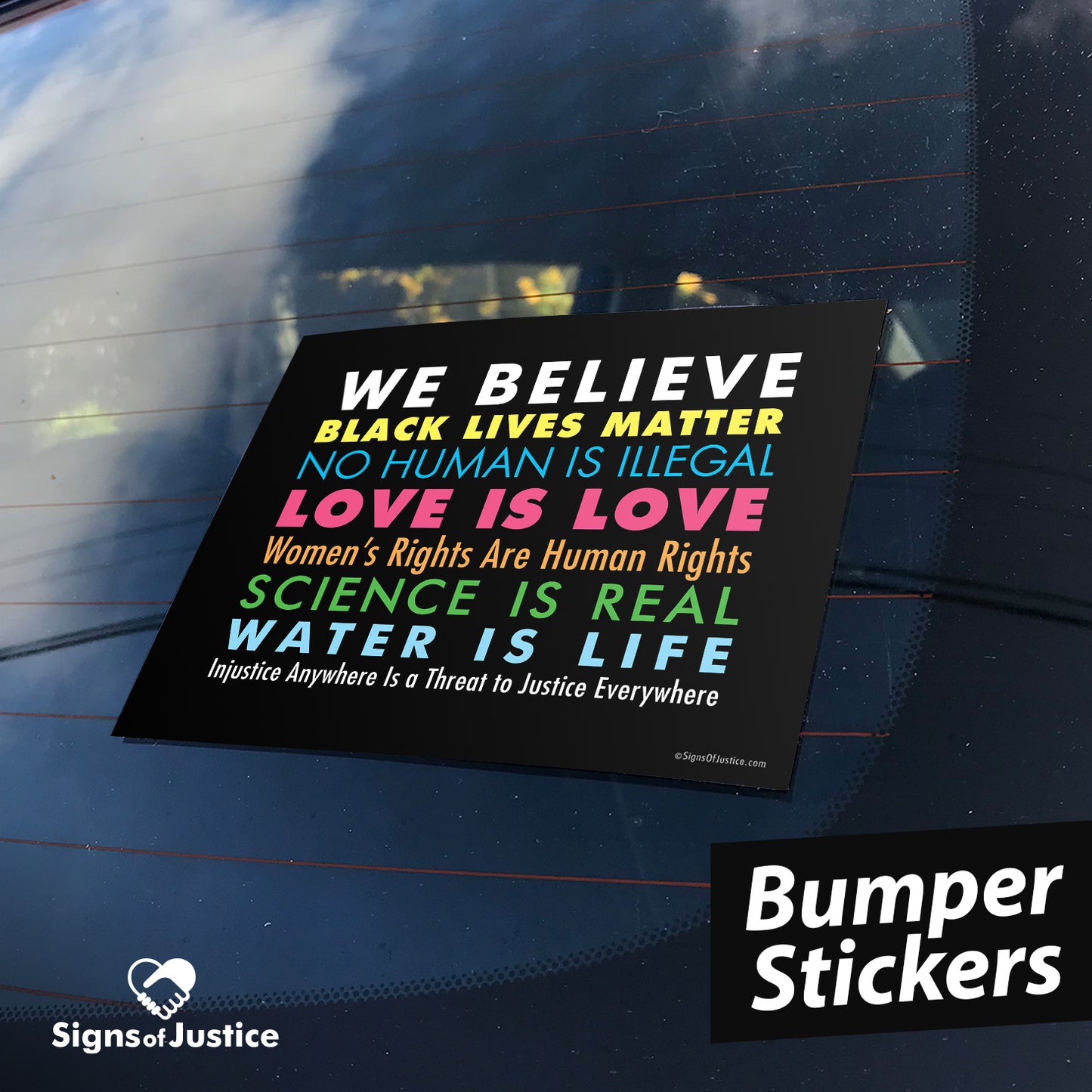 We Believe Bumper Stickers