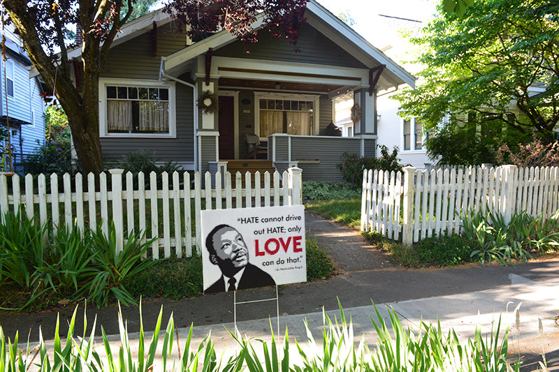 MLK Love Yard Sign