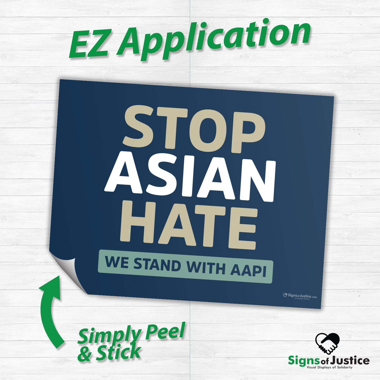 Stop Asian Hate Bumper Stickers