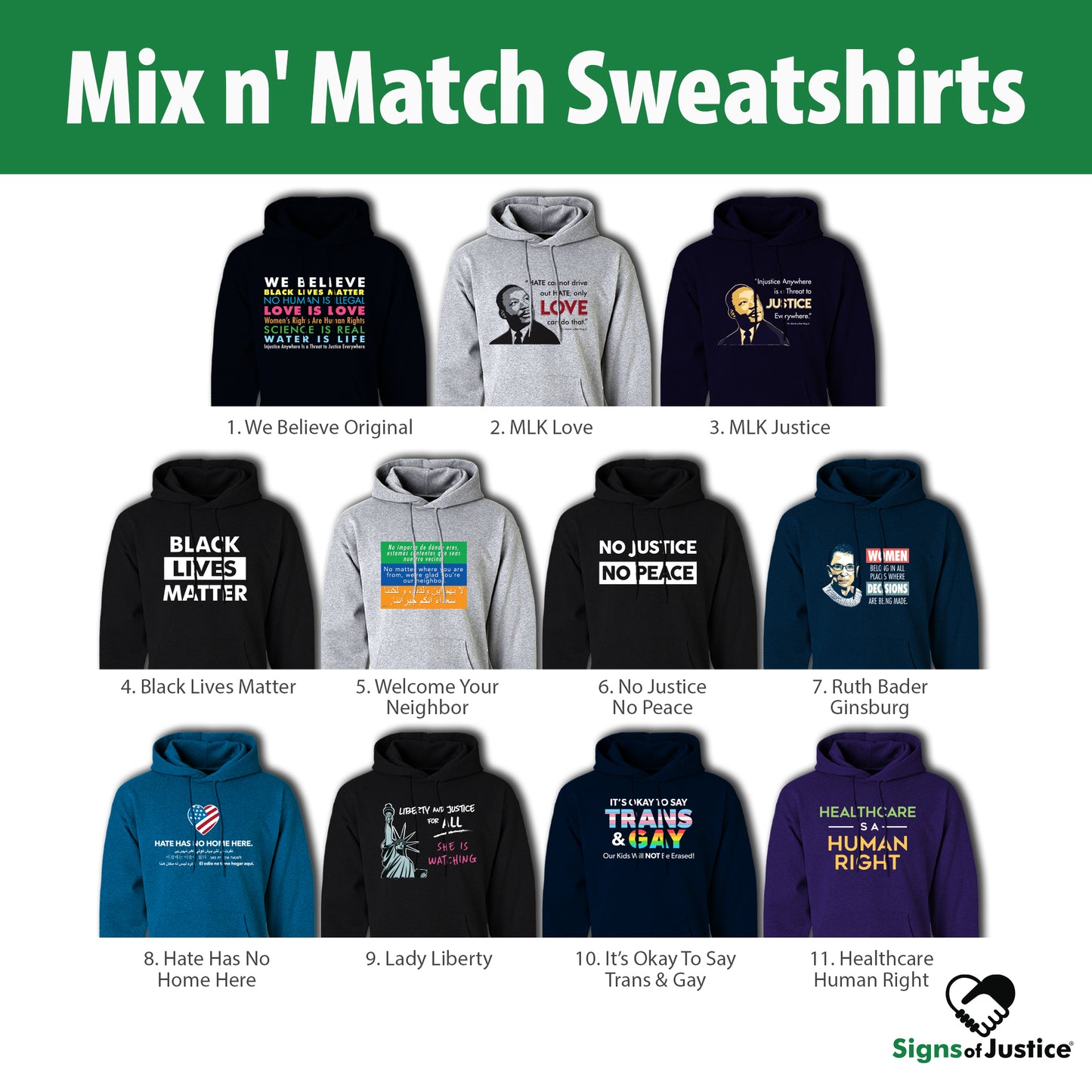 Sweatshirts - Mix n' Match
