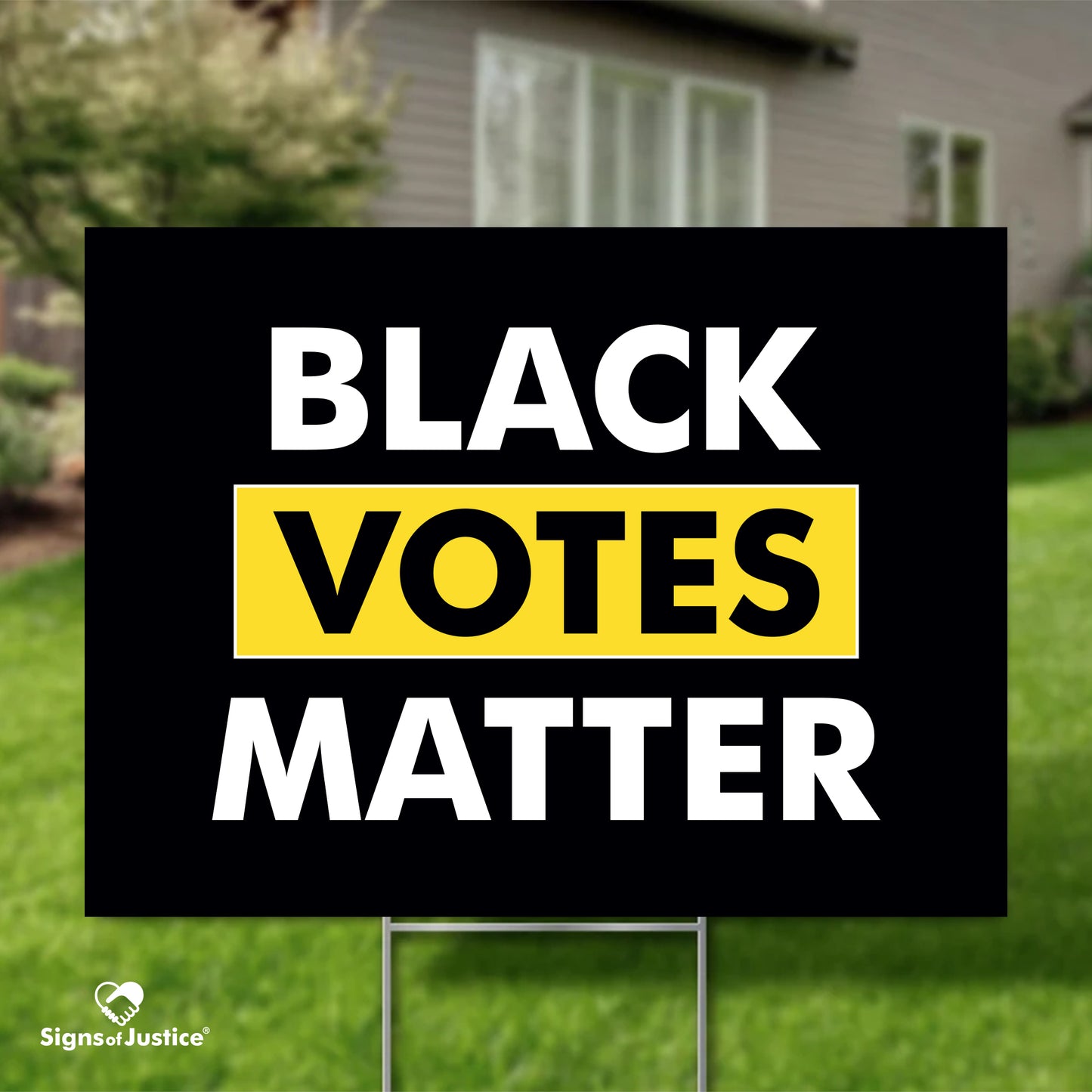 Black Votes Matter Yard Sign