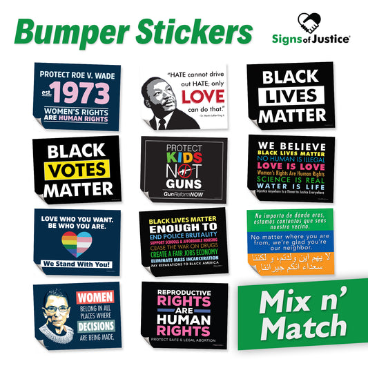 Bumper Stickers – Mix n' Match