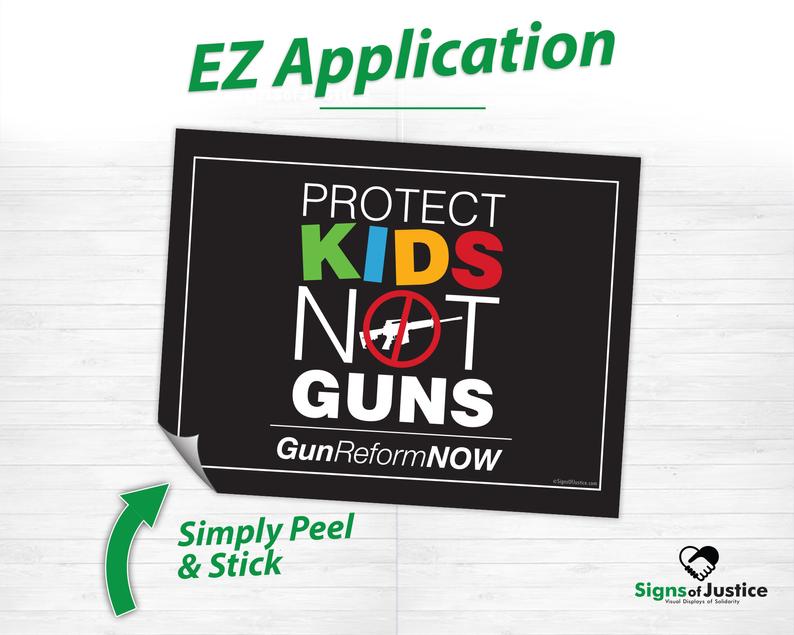 Protect Kids Not Guns Bumper Stickers