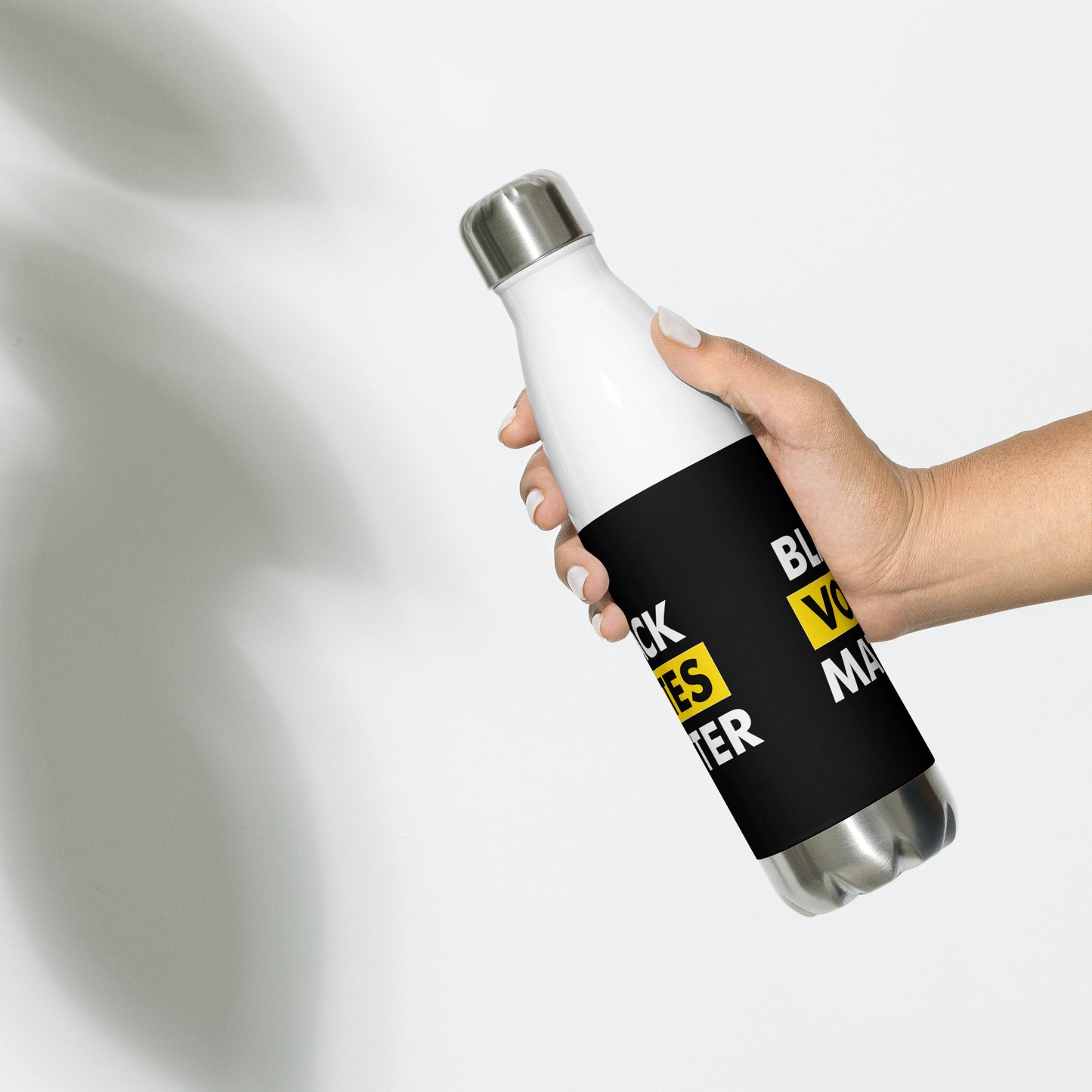 Black Votes Matter Water Bottle