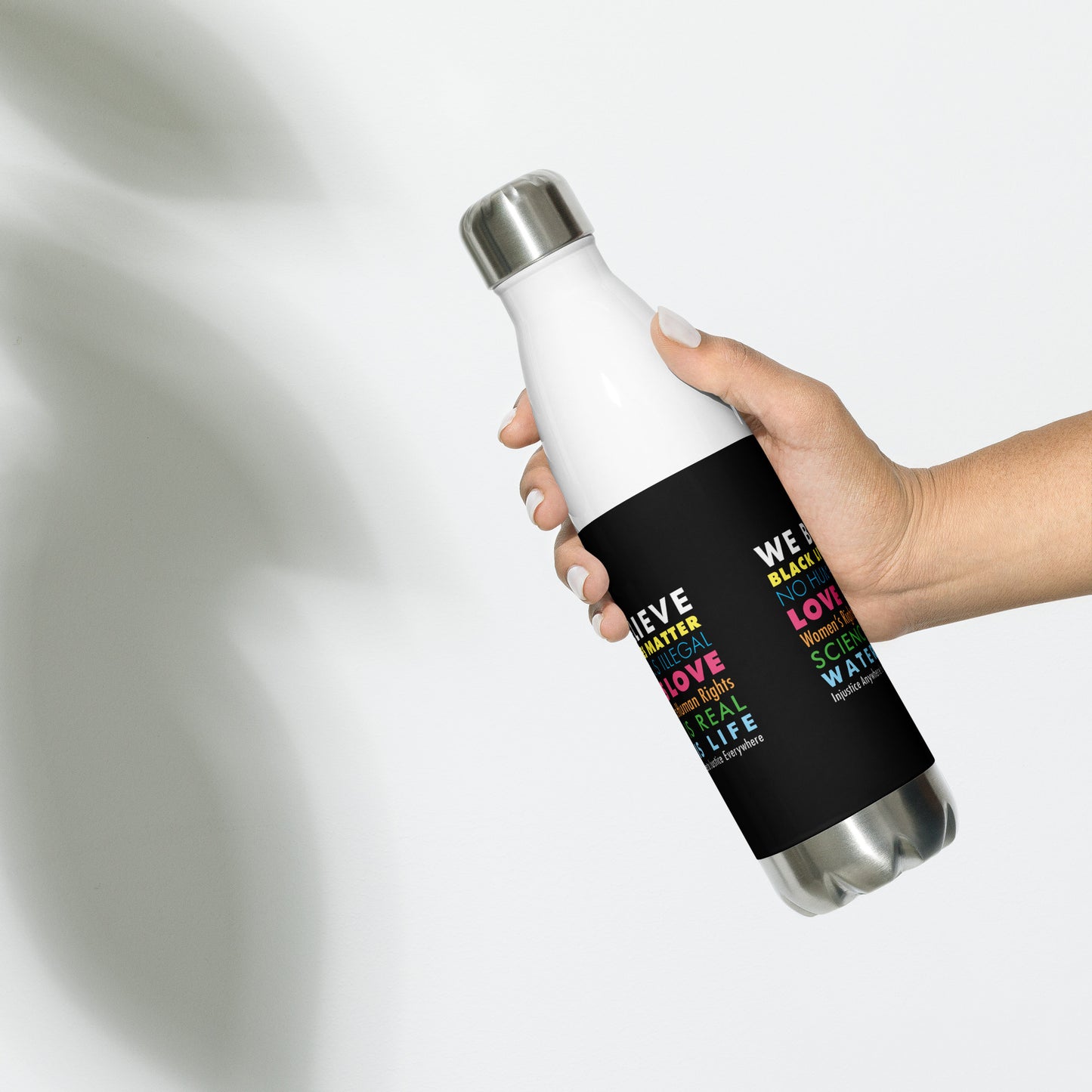 We Believe Women Water Bottle