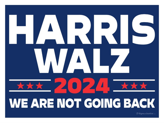 Harris-Walz 2024 Campaign Merch – Signs Of Justice