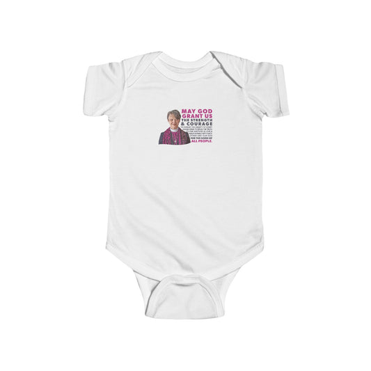 "Mariann Budde Bishop" Infant Onesie
