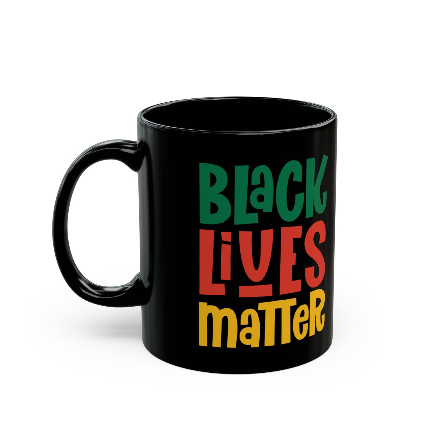 “Black Lives Matter – Solidarity (Pan-Africa 2)” 11 oz. Mug