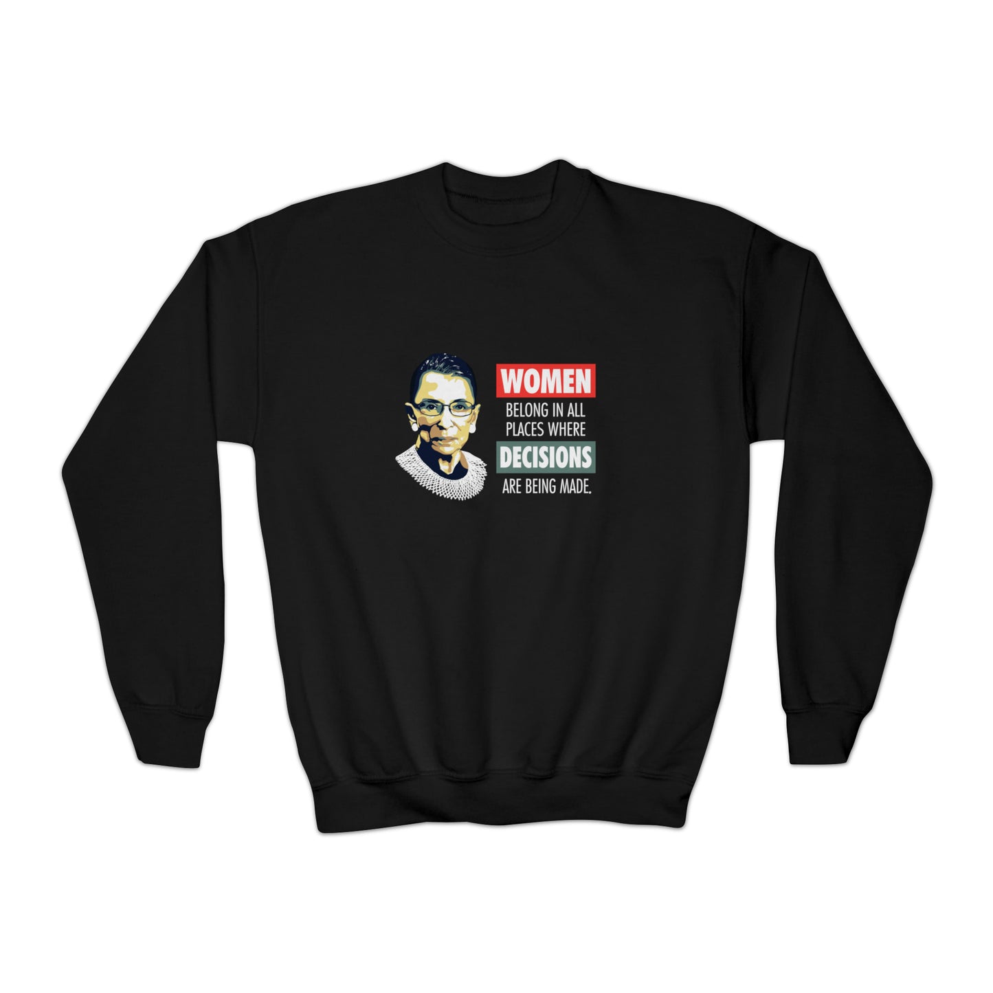 “Notorious RBG” Youth Sweatshirt