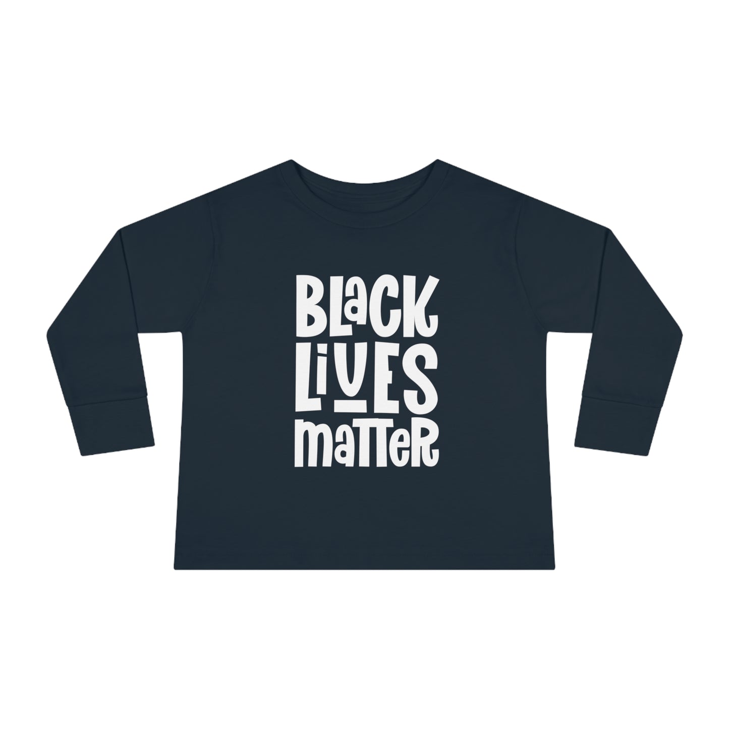 "Black Lives Matter – Solidarity” Toddler Long Sleeve Tee