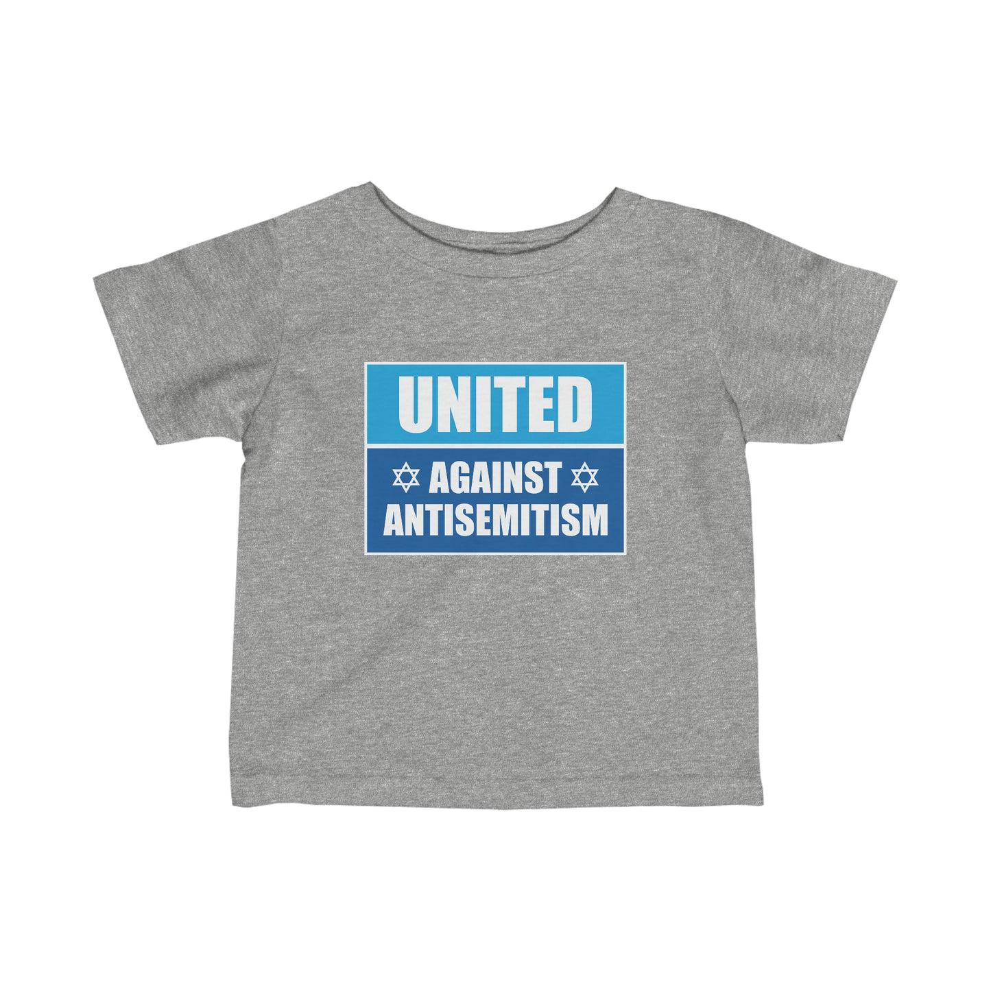 “United Against Antisemitism” Infant Tee