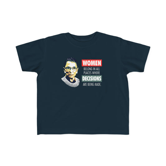 “Notorious RBG” Toddler's Tee