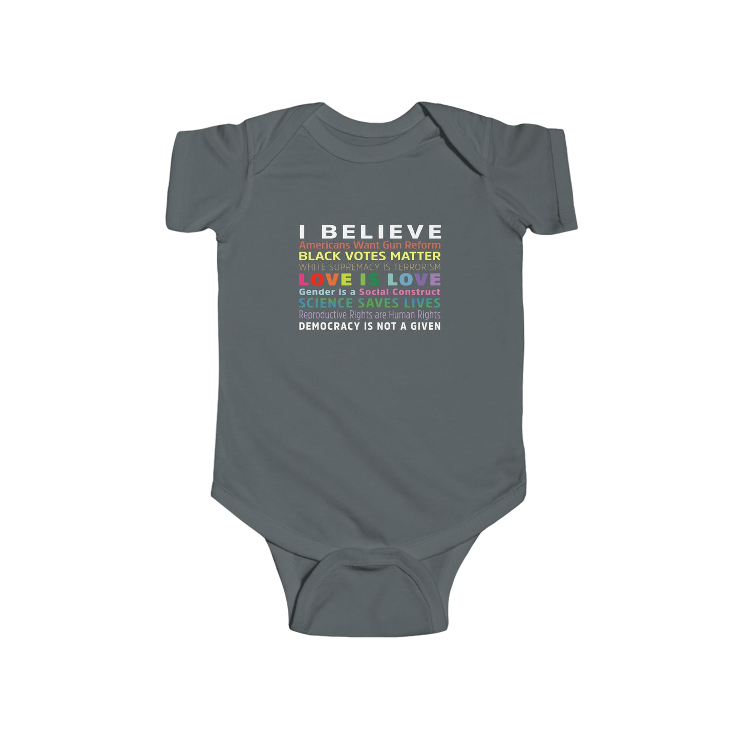 “I Believe 2024” Infant Onesie