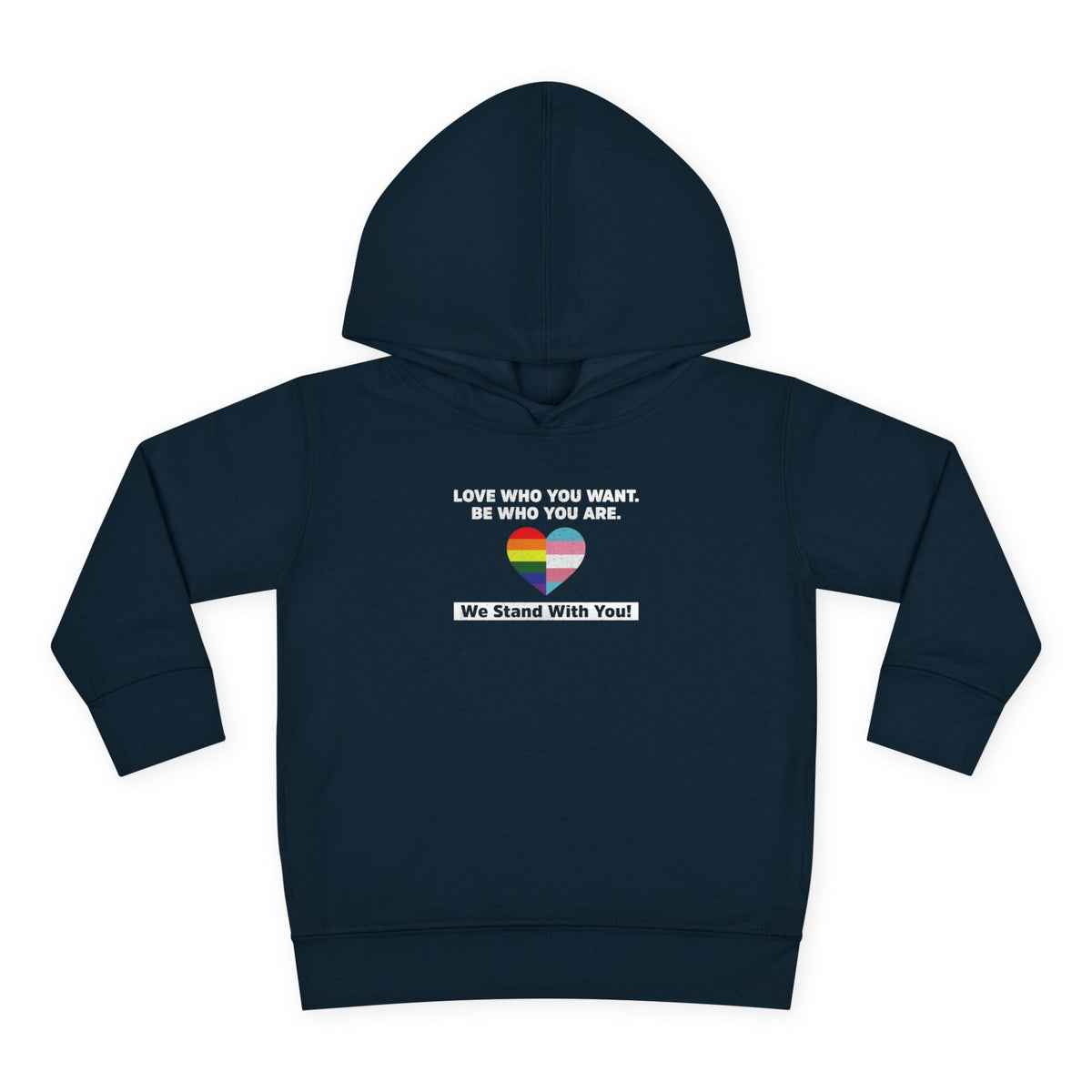 "Love Who You Want" Kids Hoodie