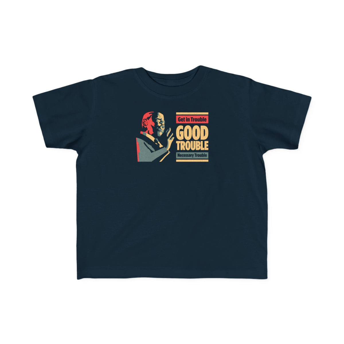"John Lewis: Good Trouble" Kids T-Shirt
