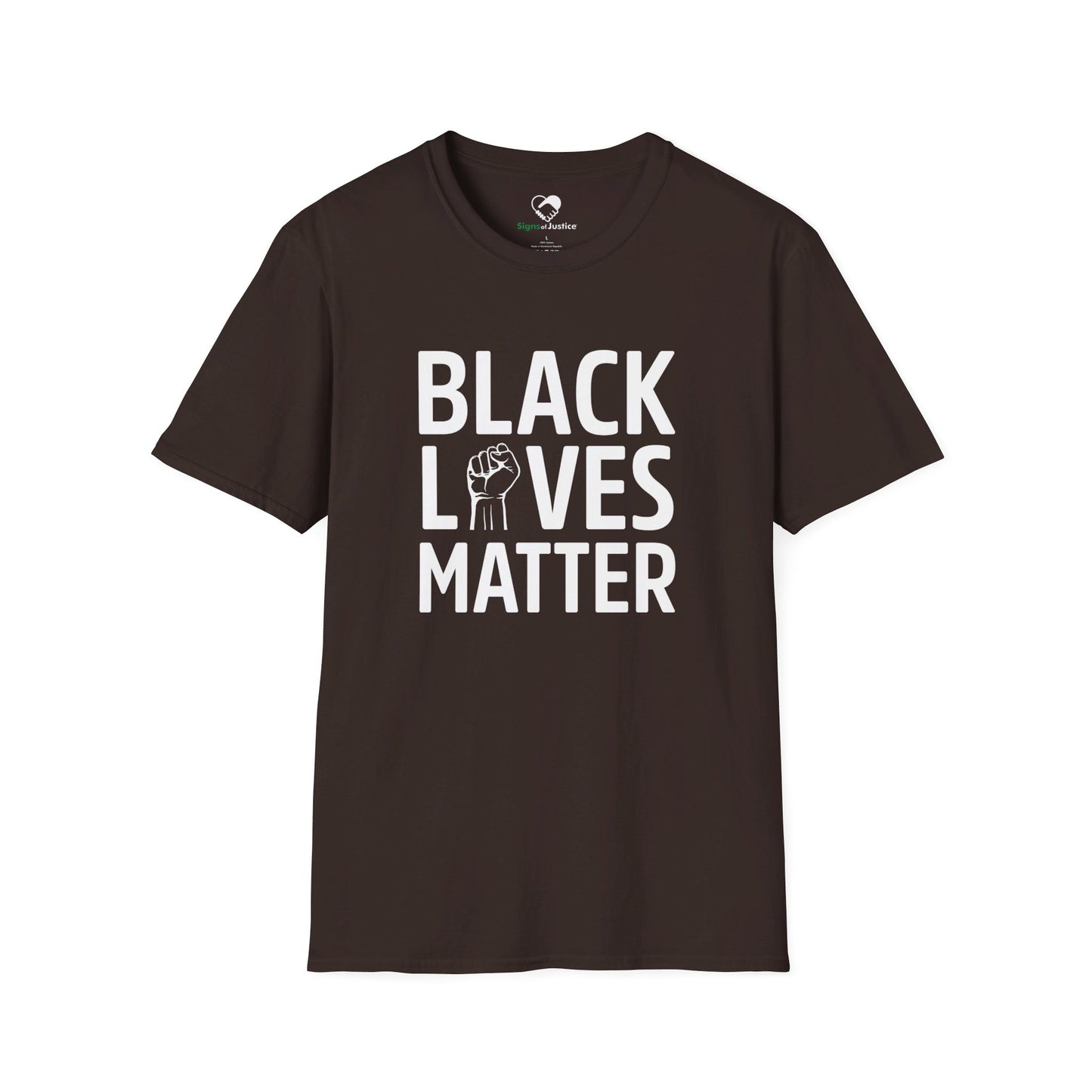 “Black Lives Matter – Unity Fist” Unisex T-Shirt