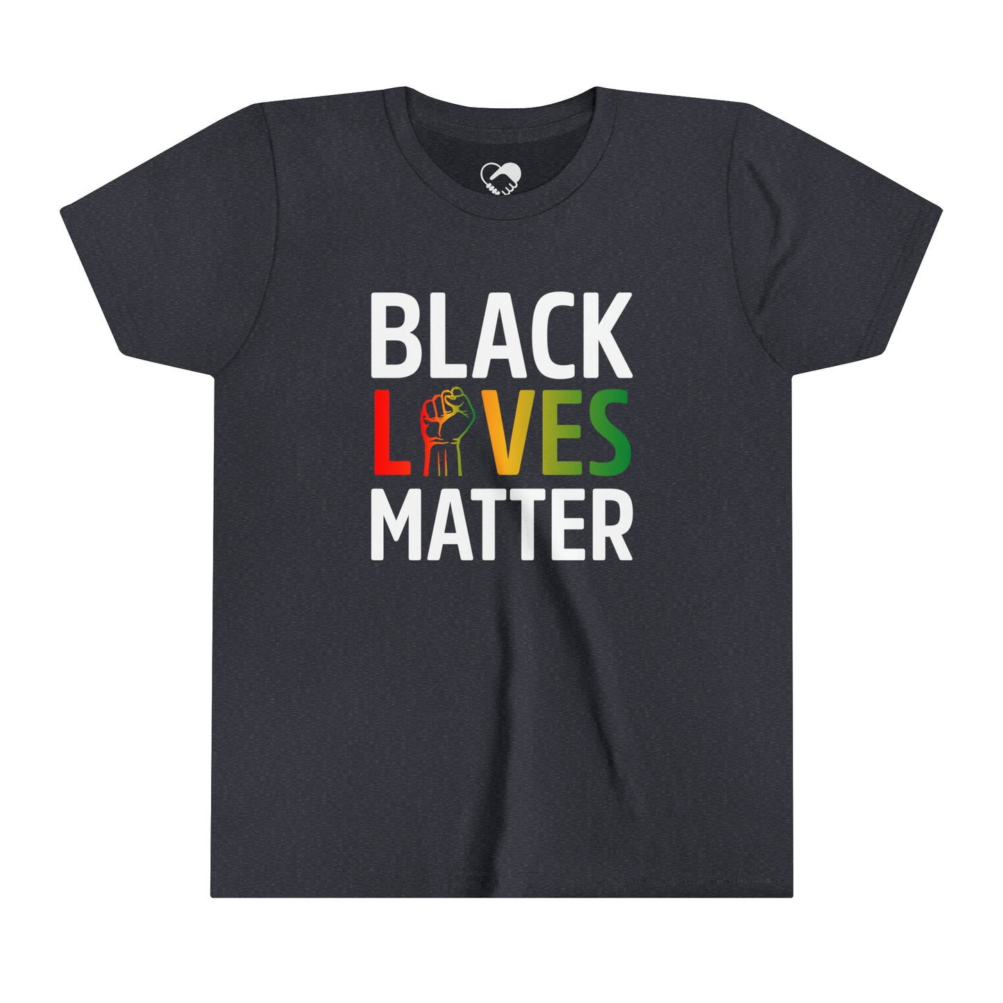 “Black Lives Matter – Unity Fist (Pan-Africa)” Youth T-Shirt