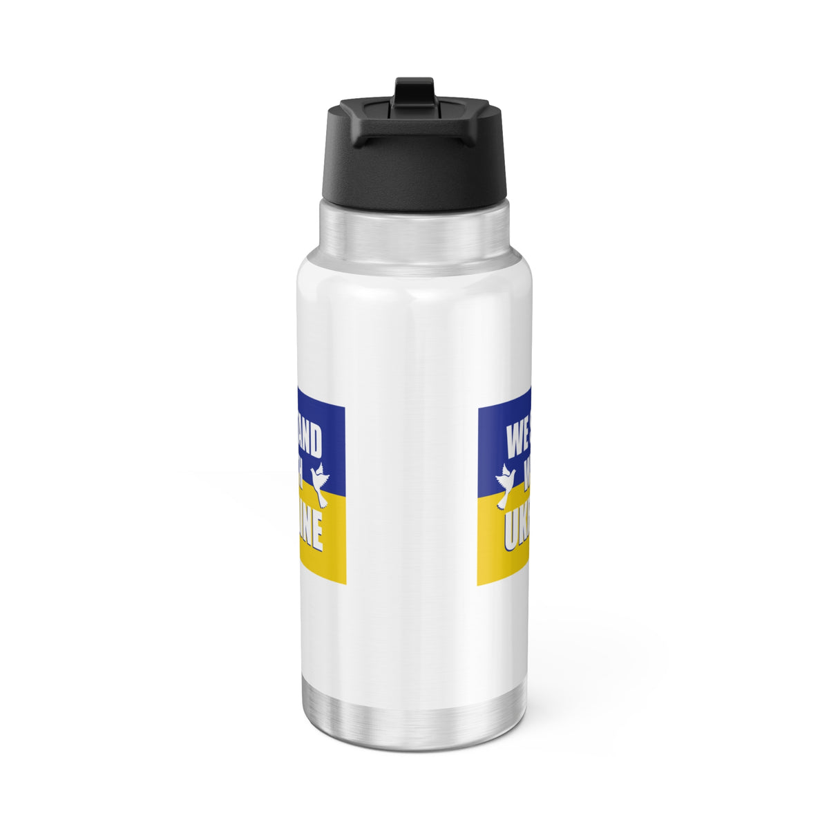 "We Stand With Ukraine" 32 oz. Tumbler/Water Bottle