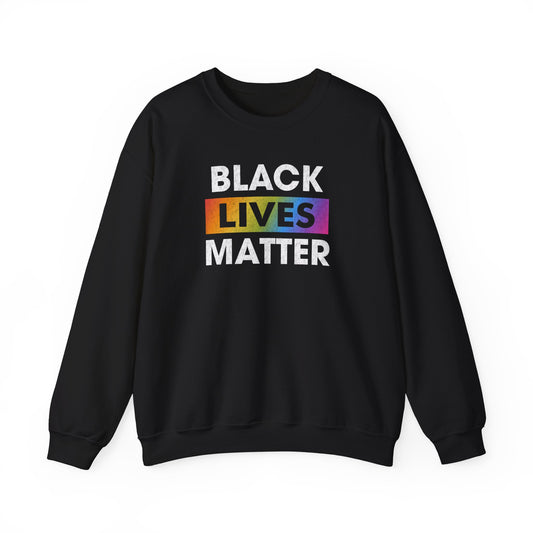 “Black Lives Matter (LGBTQ+)” Unisex Sweatshirt