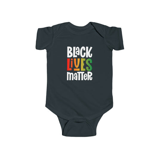 “Black Lives Matter – Solidarity (Pan-Africa 1)” Infant Onesie