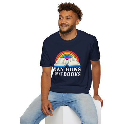"Ban Guns Not Books" Unisex T-Shirt