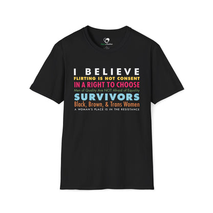 "We Believe Women" Unisex T-Shirt