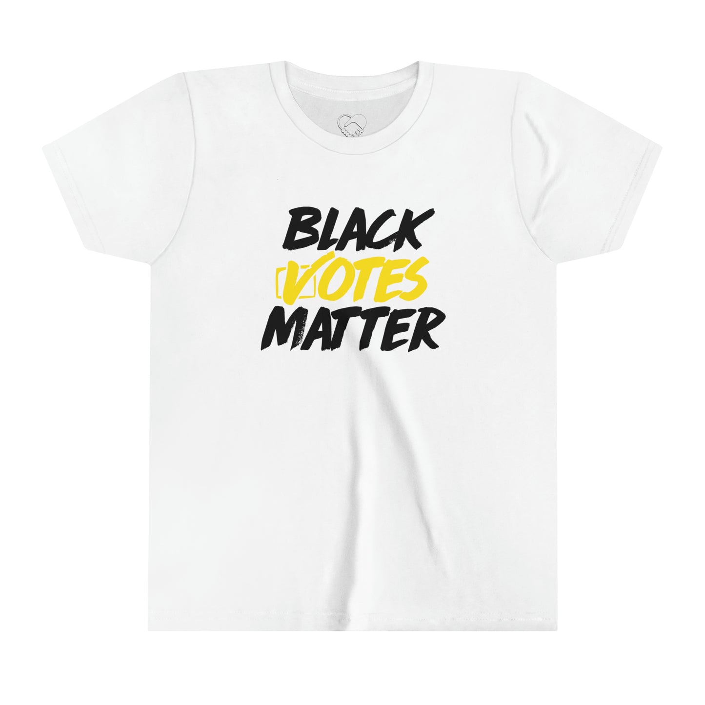 “Black Votes Matter” (white text) Youth T-Shirt